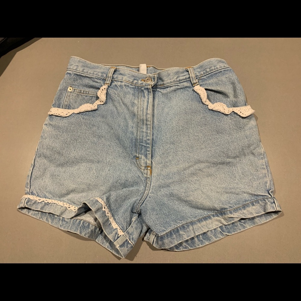 True Blue jean shorts